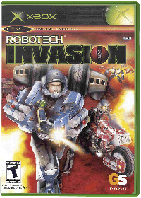 Robotech Invasion PAL Xbox PAL box art